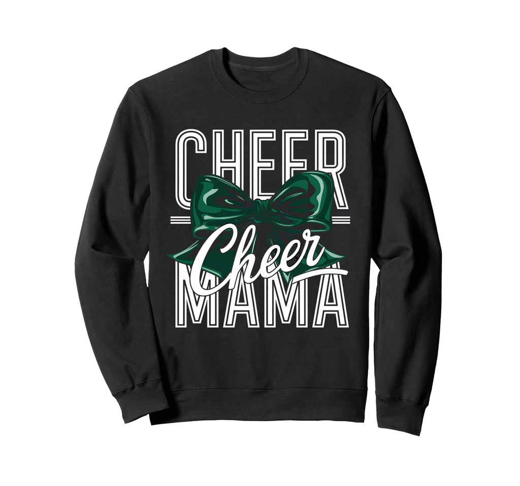 Cheer Mom Mother Bow Cheerleader Game Sweatshirt - Streetwear Style Unisex - T-Shirt, Sweatshirt, Hoodie