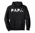 Baseball Player Papa Dad Great Father Hoodie - Trendy Graphic Unisex - T-Shirt, Sweatshirt, Hoodie