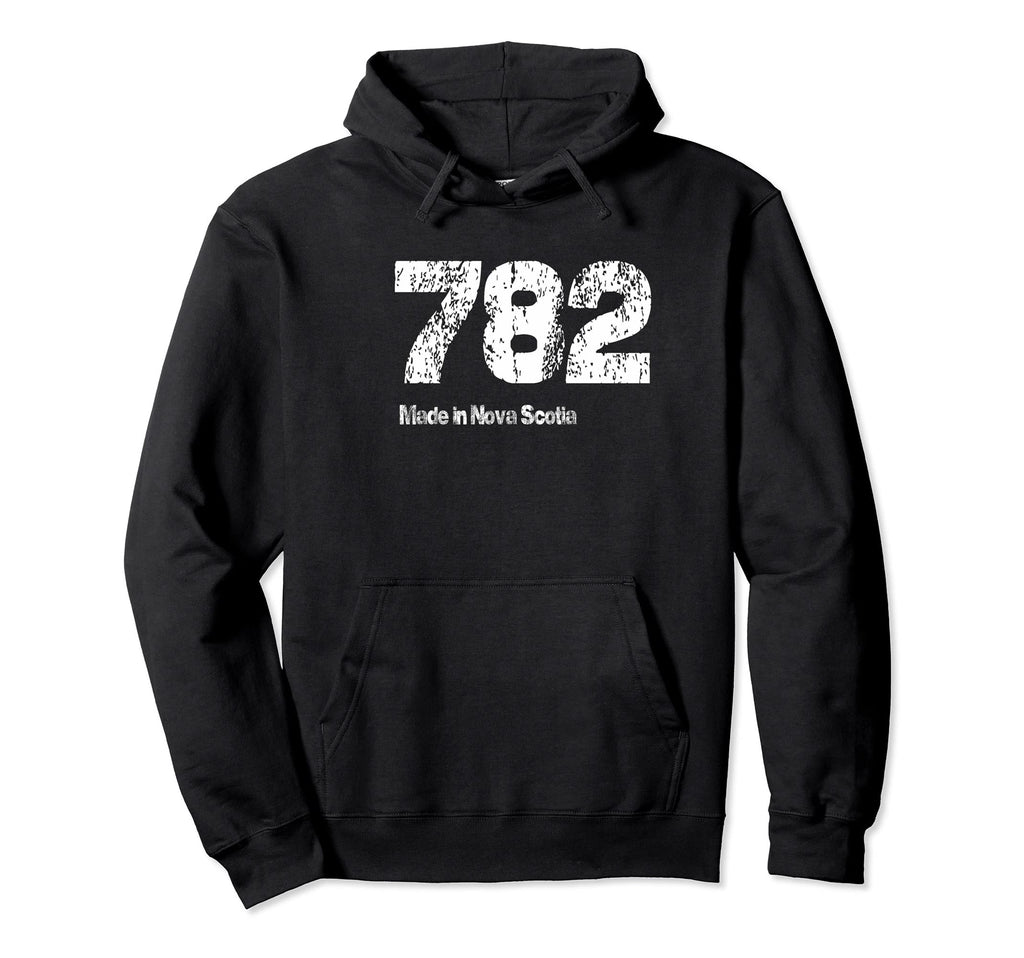 782 Made Nova Scotia Distressed Hoodie - Minimalist Print Men Women - T-Shirt, Sweatshirt, Hoodie