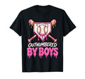 Baseball Mom Funny Outnumbered Drip T-Shirt - Novelty Apparel for Adults - T-Shirt, Sweatshirt, Hoodie