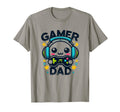 Gamer Dad Game Controller Gaming Video T-Shirt - Novelty Apparel Men Women - T-Shirt, Sweatshirt, Hoodie
