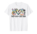 Peace Love 3Rd Grade Tie Dye Happy T-Shirt - Minimalist Print Men Women - T-Shirt, Sweatshirt, Hoodie