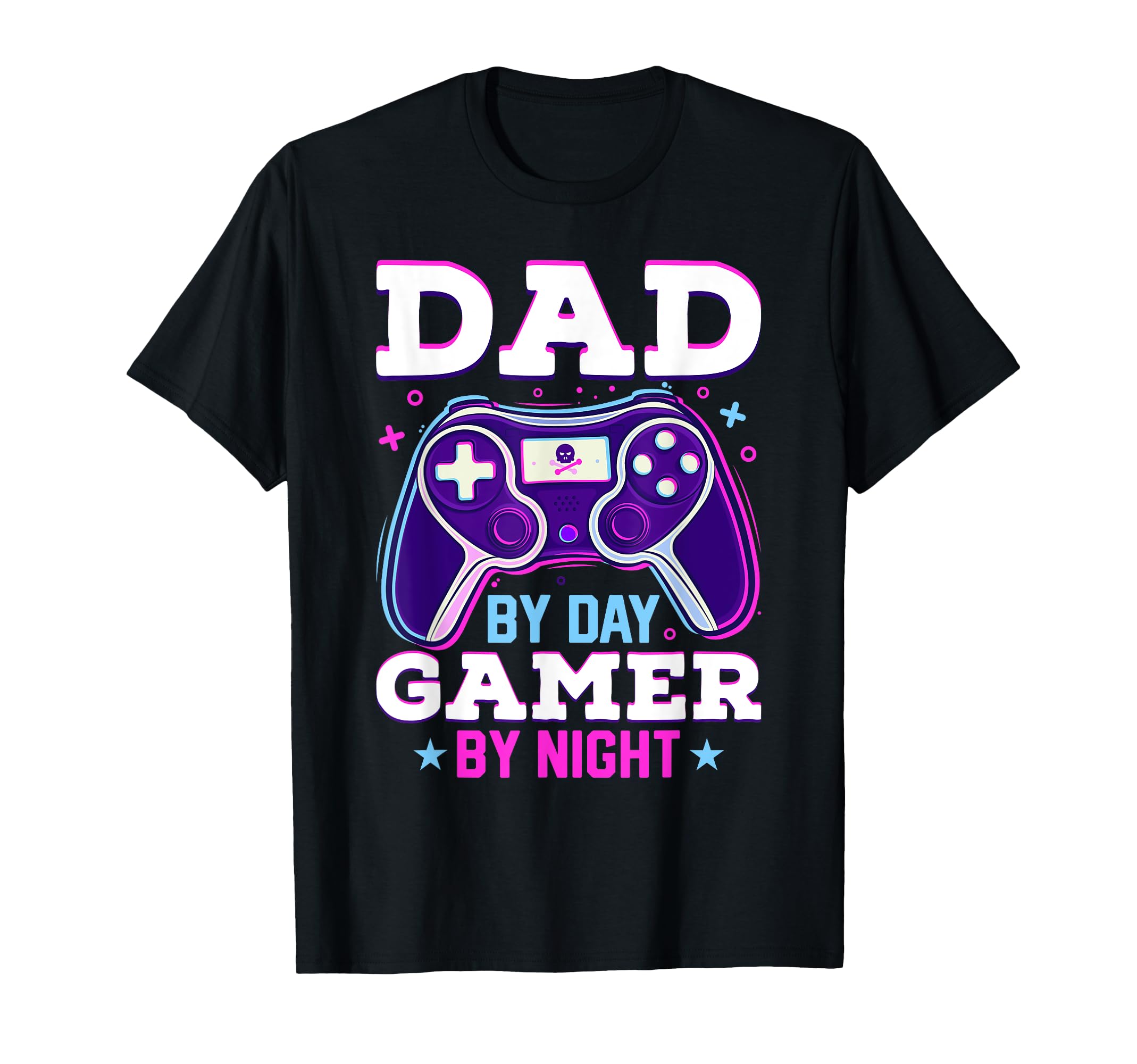 Gamer Dad Day Gamer Night Gamepad T-Shirt - Streetwear Style for Adults - T-Shirt, Sweatshirt, Hoodie