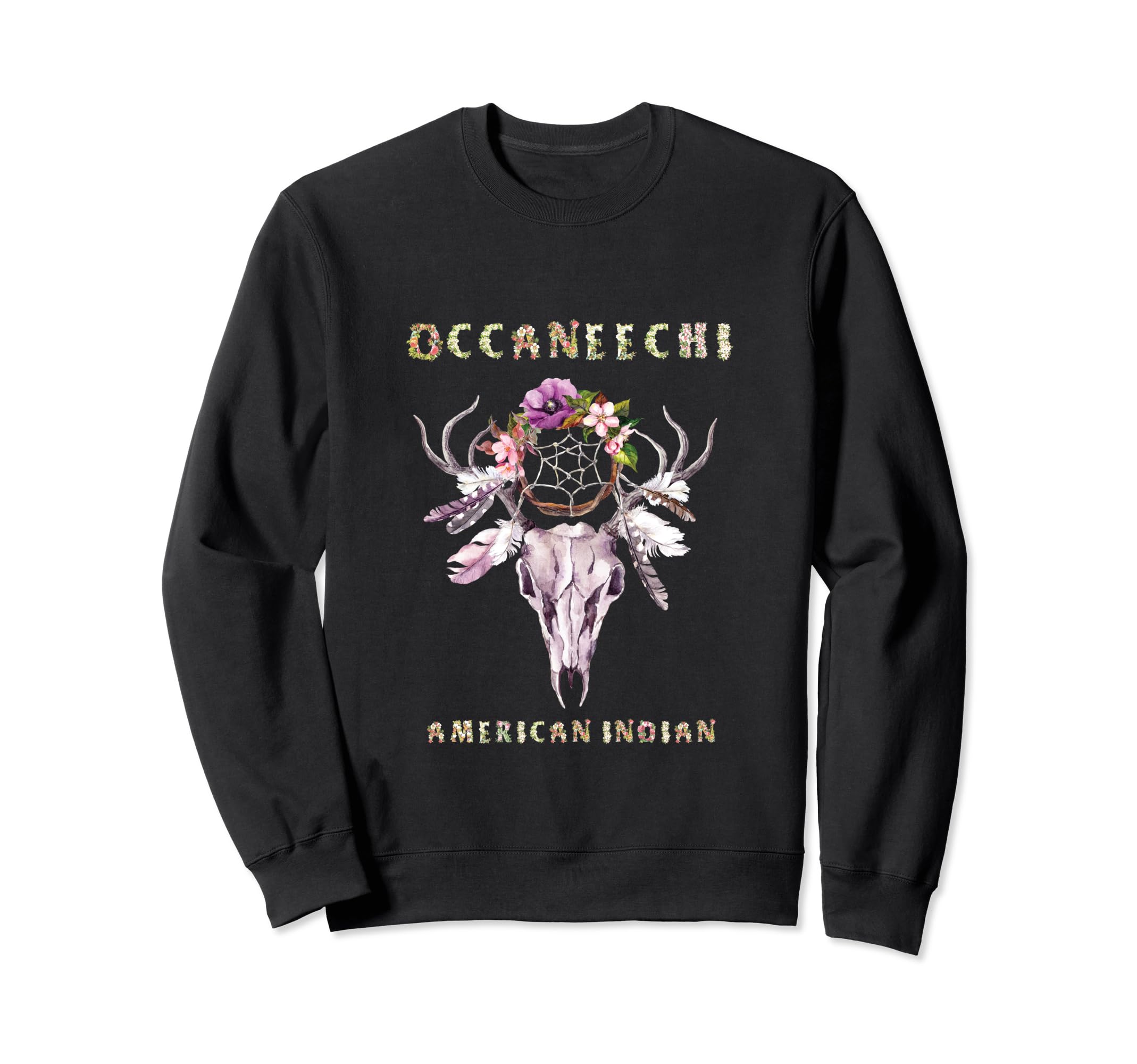 Occaneechi American Indian Tribe Sweatshirt - Unique Graphic Men Women - T-Shirt, Sweatshirt, Hoodie