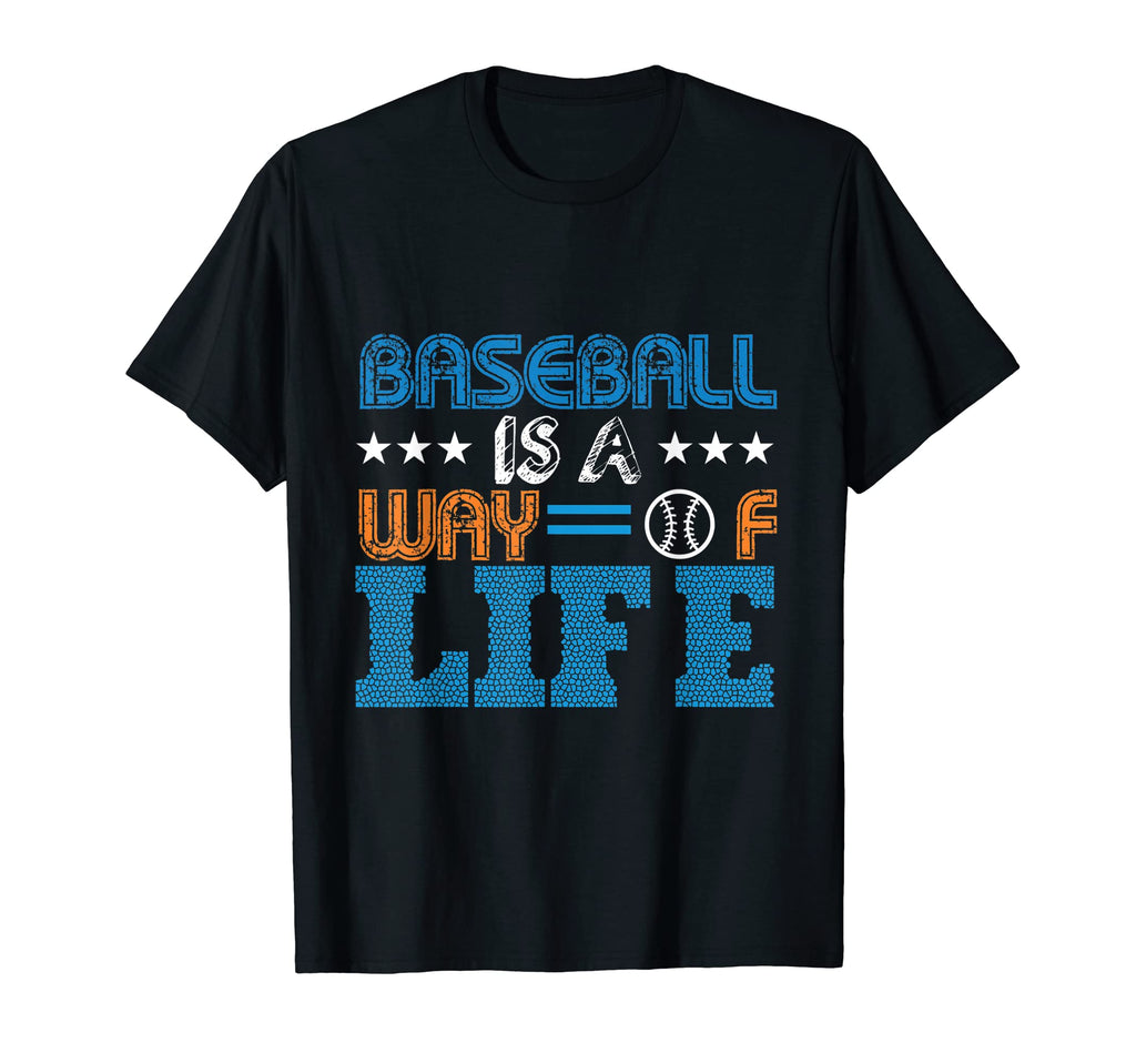 Baseball Is Way Life Baseball Player T-Shirt - Graphic Print Unisex - T-Shirt, Sweatshirt, Hoodie
