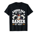 Aussie Dad Day Gamer Night Funny T-Shirt - Unique Graphic Men Women - T-Shirt, Sweatshirt, Hoodie