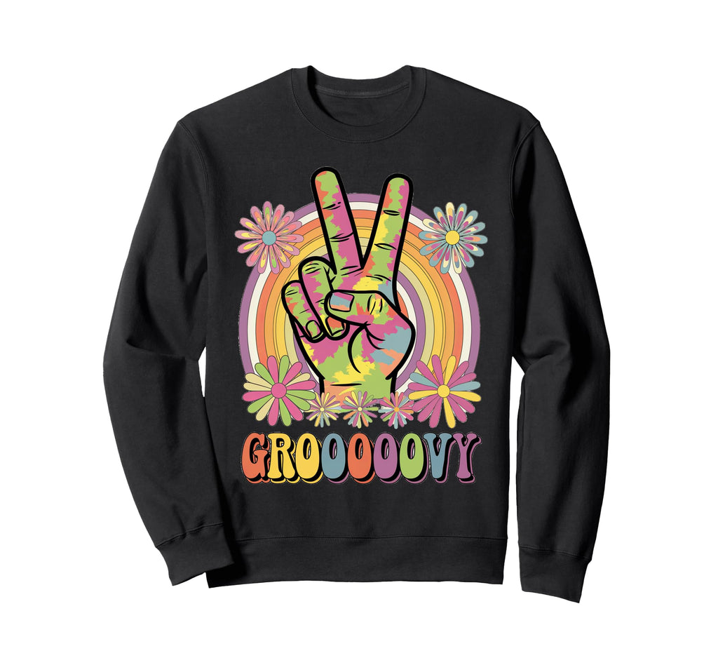 Groovy Grooooovy Discoball Party Sweatshirt - Custom Art Print Unisex - T-Shirt, Sweatshirt, Hoodie
