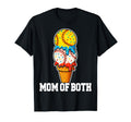 Baseball Softball Mom Ice Cream Drip Summer T-Shirt - Graphic Print Unisex - T-Shirt, Sweatshirt, Hoodie