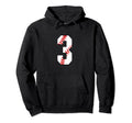 3 Baseball Laces Baseball Player Mom Hoodie - Minimalist Print for Adults - T-Shirt, Sweatshirt, Hoodie