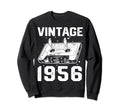 Birthday Best 1956 Bday 1956 Cassette Sweatshirt - Custom Art Print Unisex - T-Shirt, Sweatshirt, Hoodie