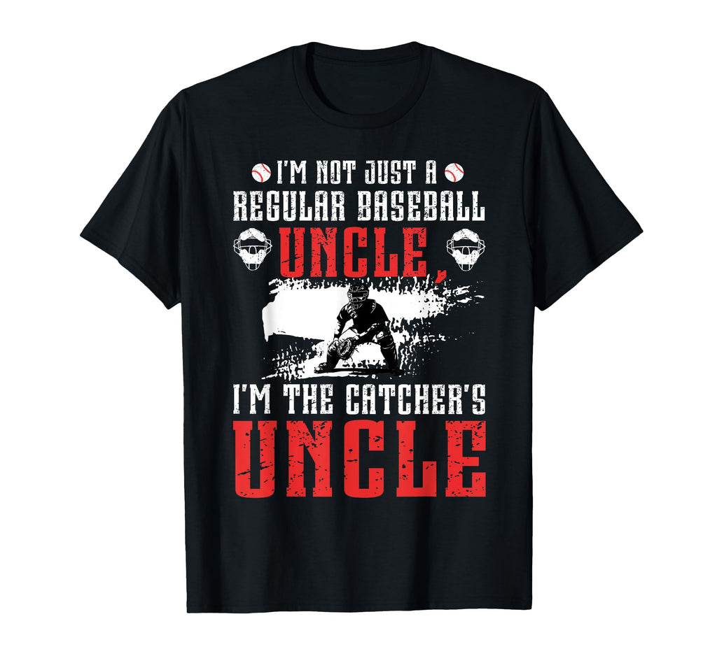 Im Baseball Catcher Uncle Baseball T-Shirt - Custom Art Print for Adults - T-Shirt, Sweatshirt, Hoodie