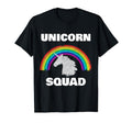 Unicorn Squad Rainbow Unicorns Love T-Shirt - Unique Graphic Unisex - T-Shirt, Sweatshirt, Hoodie