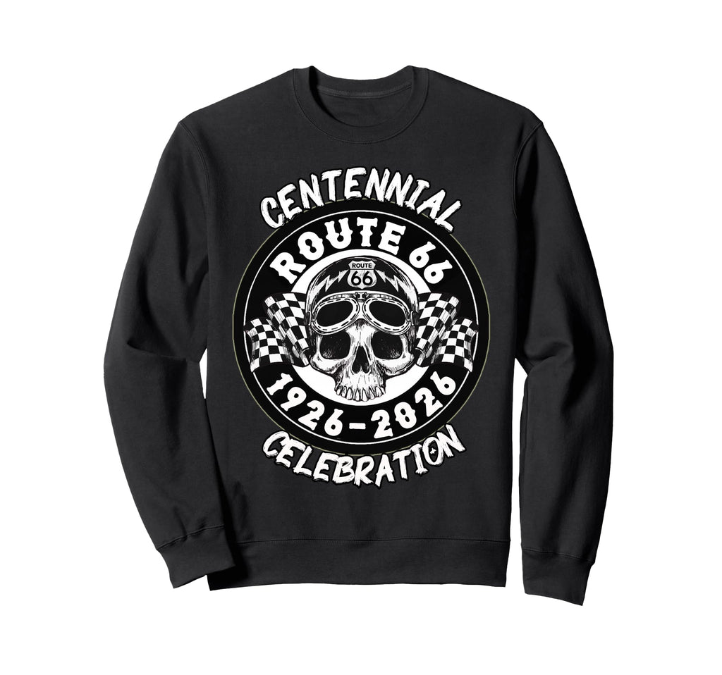 Route 66 100 Years Anniversary Sweatshirt - Streetwear Style for Adults - T-Shirt, Sweatshirt, Hoodie