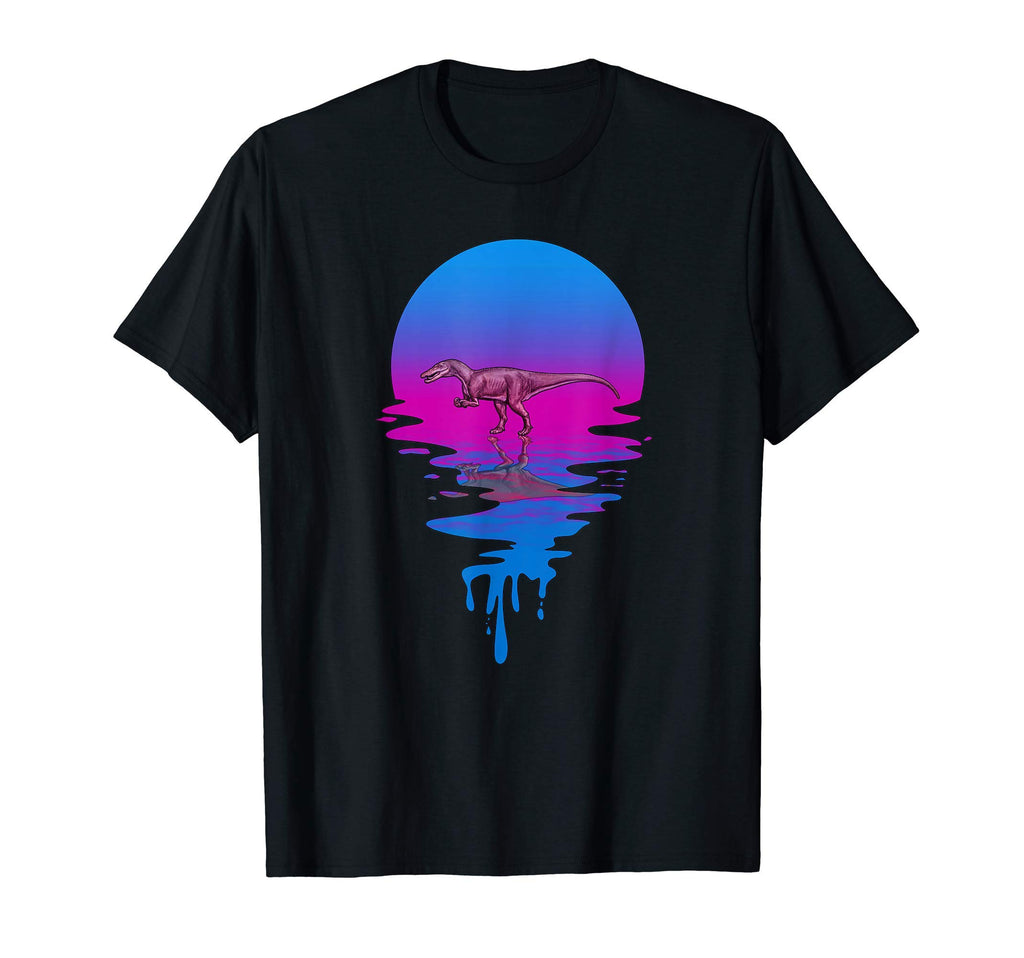 Sunset Baryonyx T-Shirt - Fun Novelty Design for Adults - T-Shirt, Sweatshirt, Hoodie