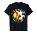 Dad Ballers Softball Soccer Player T-Shirt - Custom Art Print Men Women - T-Shirt, Sweatshirt, Hoodie