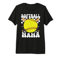 Softball Nana Groovy Game Day Baseball T-Shirt - Novelty Apparel Unisex - T-Shirt, Sweatshirt, Hoodie