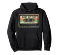 Best 1991 Mixtape 33Rd Birthday Cassette Hoodie - Graphic Print Unisex - T-Shirt, Sweatshirt, Hoodie