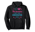 Hot Anxiety Glam Therapy Overthinking Hoodie - Unique Graphic Unisex - T-Shirt, Sweatshirt, Hoodie