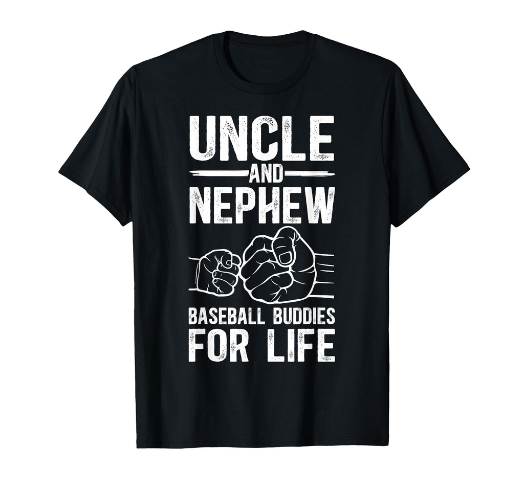Baseball Uncle And Nephew Baseball Player T-Shirt - Graphic Print Unisex - T-Shirt, Sweatshirt, Hoodie