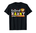 Ballpark Nanny Softball Nanny Baseball T-Shirt - Graphic Print for Adults - T-Shirt, Sweatshirt, Hoodie