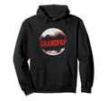 Baseball Grandpap Happy Fathers Day Proud Hoodie - Graphic Print Men Women - T-Shirt, Sweatshirt, Hoodie