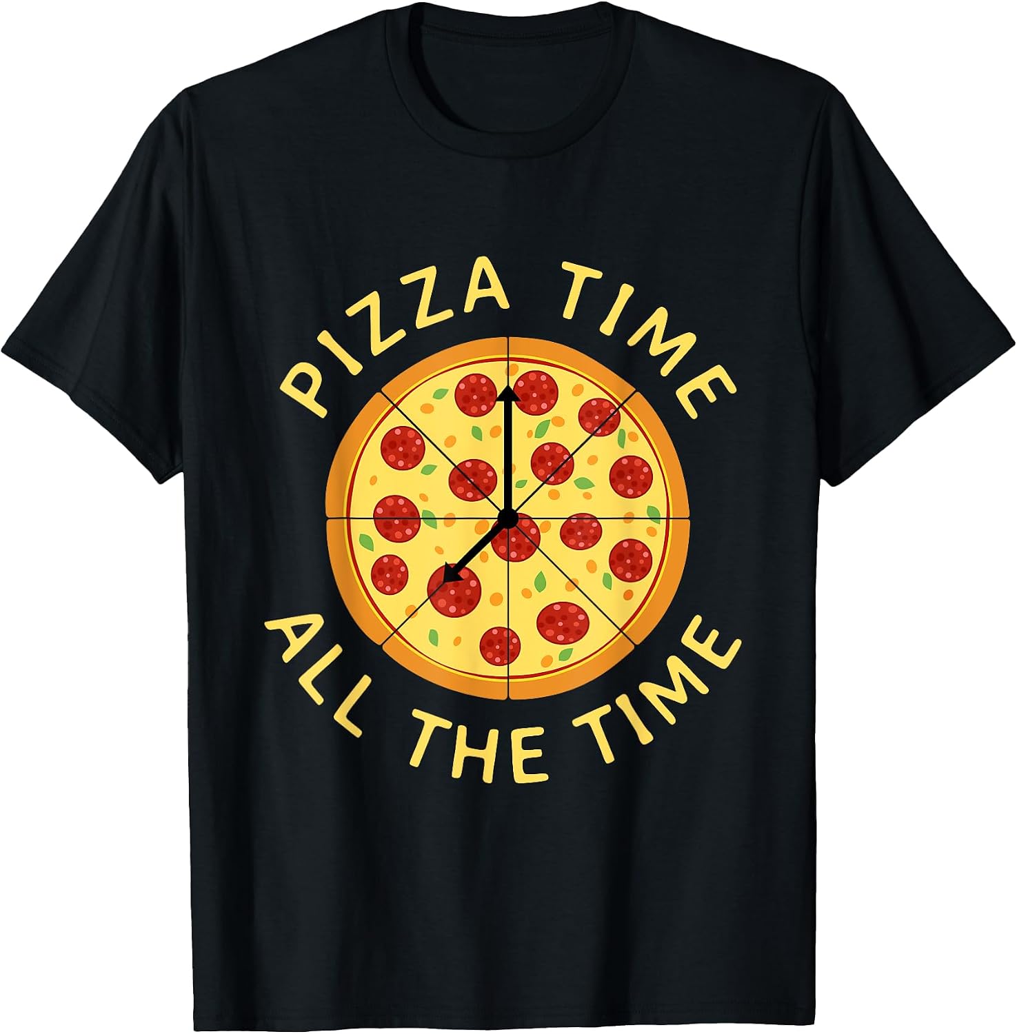 Funny Pizza Lover - Adult & Kids T-Shirts, Sweatshirts & Hoodies apparel design preview 1