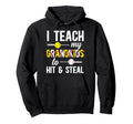 Baseball Softball Papa Grandpa Funny Hoodie - Custom Art Print Unisex - T-Shirt, Sweatshirt, Hoodie