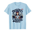 Dugout Mom Morale Booster Baseball T-Shirt - Graphic Print Unisex - T-Shirt, Sweatshirt, Hoodie