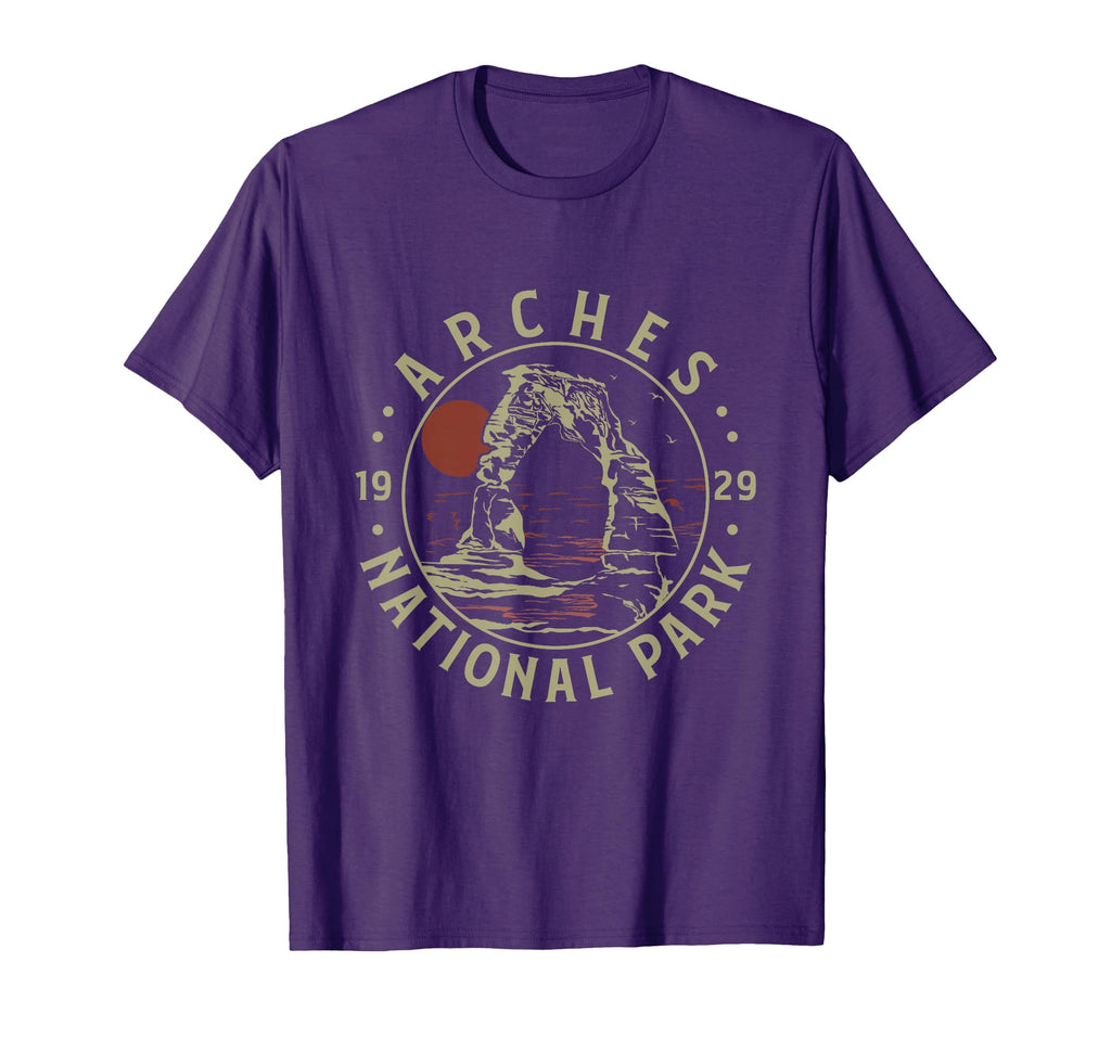 Arches National Park 1929 National T-Shirt - Novelty Apparel Men Women - T-Shirt, Sweatshirt, Hoodie