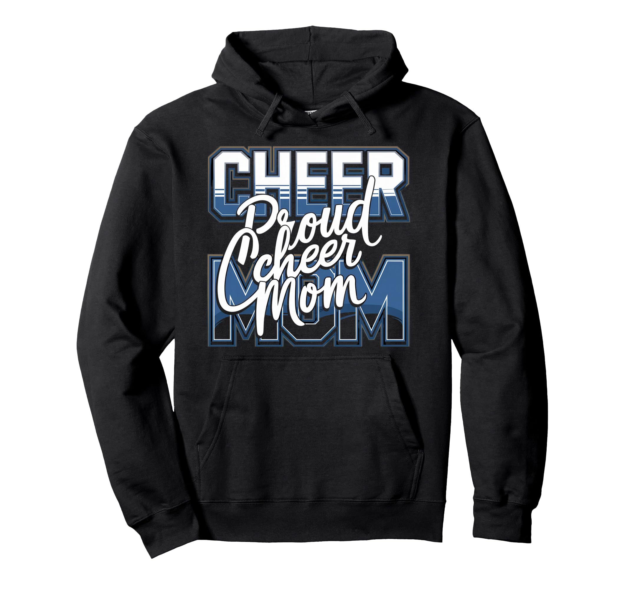 Cheer Mom Mother Bow Cheerleader Game Day Hoodie - Custom Art Print Unisex - T-Shirt, Sweatshirt, Hoodie