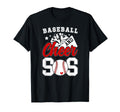 Baseball And Cheer Sis Baseball T-Shirt - Custom Art Print for Adults - T-Shirt, Sweatshirt, Hoodie