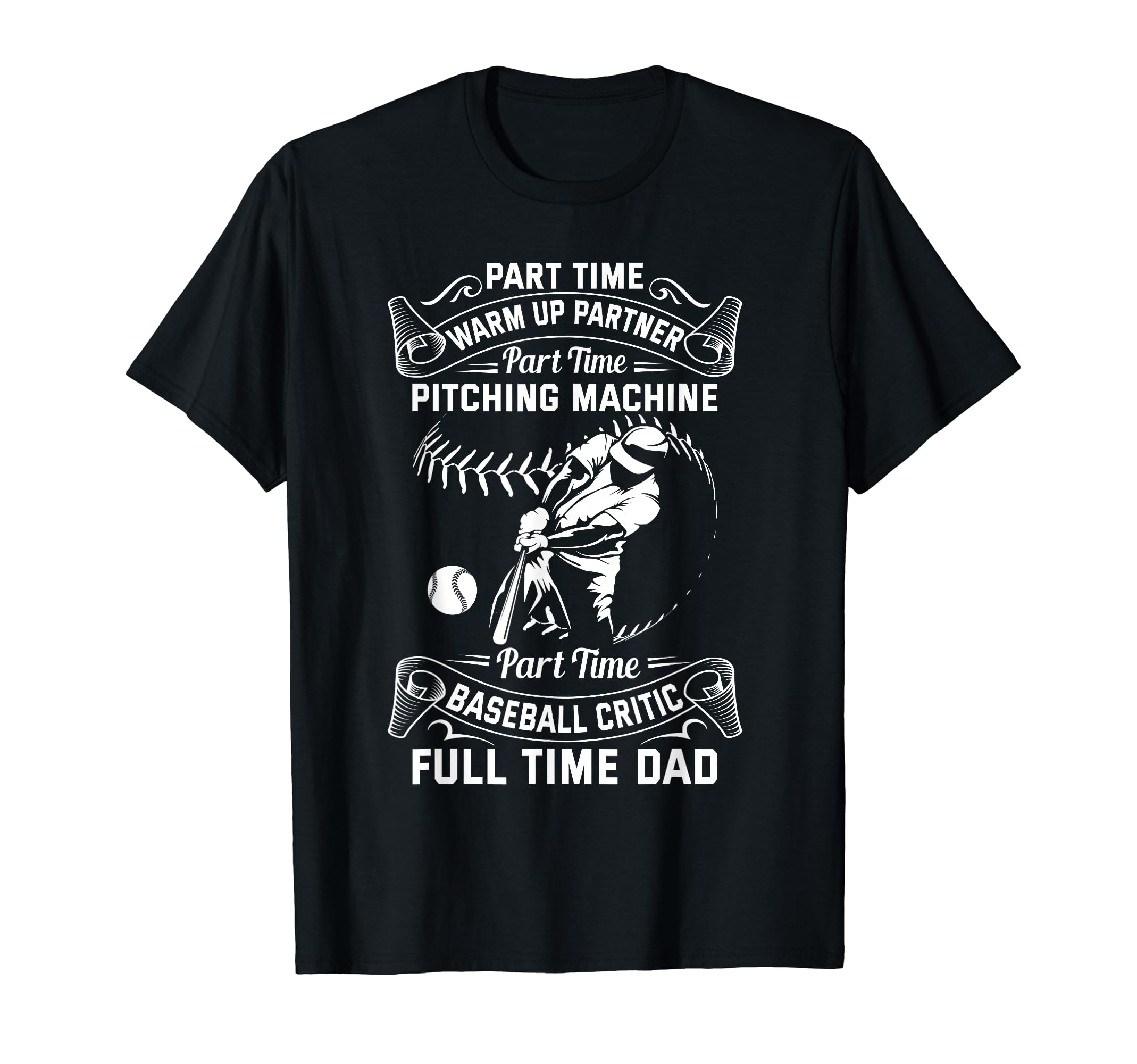 Part Time Warm Up Partner Full Time T-Shirt - Fun Novelty Design Men Women - T-Shirt, Sweatshirt, Hoodie
