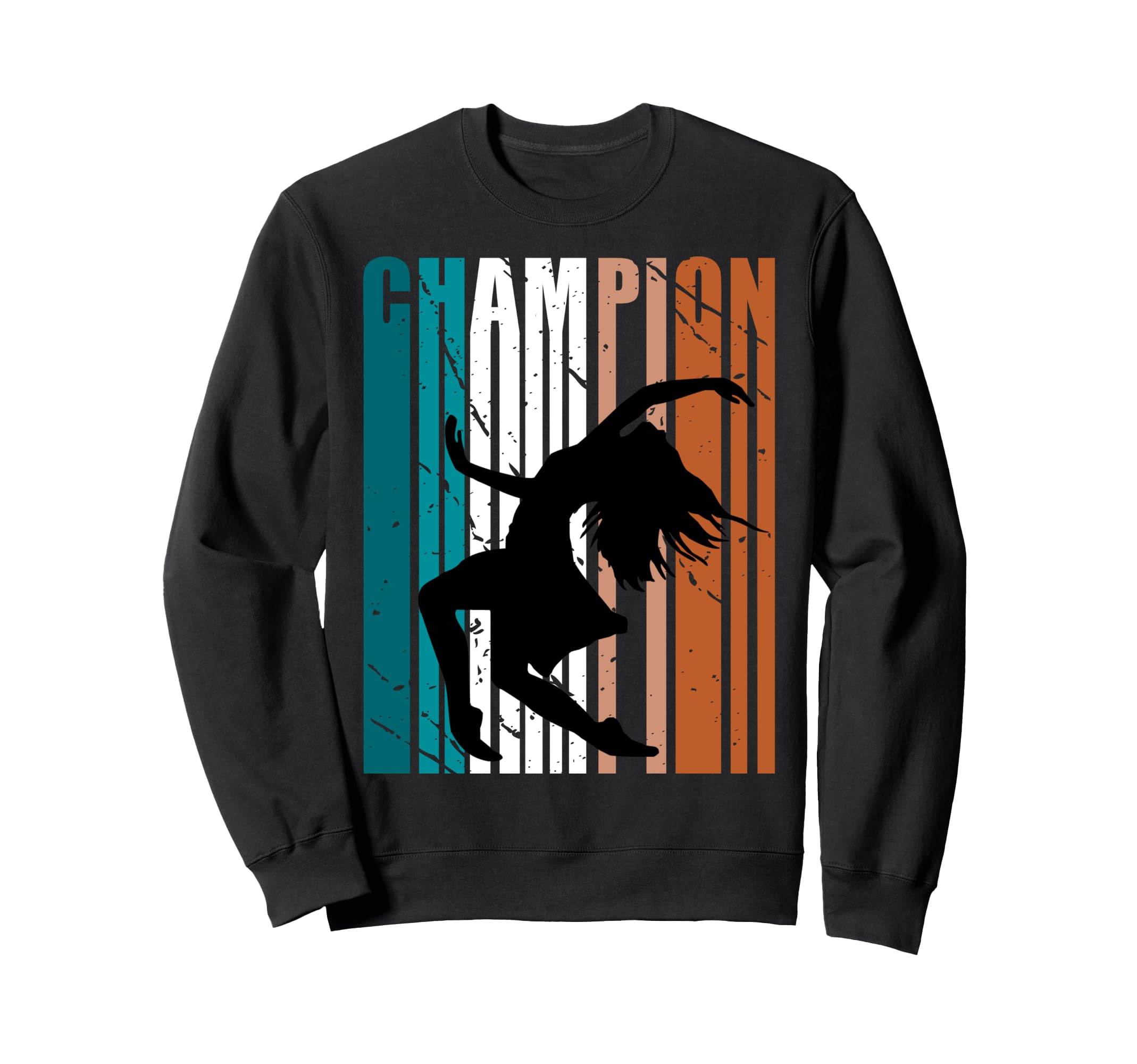 Dance Birthday Dancer Distressed Sweatshirt - Graphic Print Unisex - T-Shirt, Sweatshirt, Hoodie