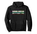 Grand Canyon 80S Sunset Hoodie - Fun Novelty Design Men Women - T-Shirt, Sweatshirt, Hoodie