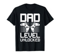 Dad Level Unlocked Gamer Dad Fun T-Shirt - Novelty Apparel Men Women - T-Shirt, Sweatshirt, Hoodie