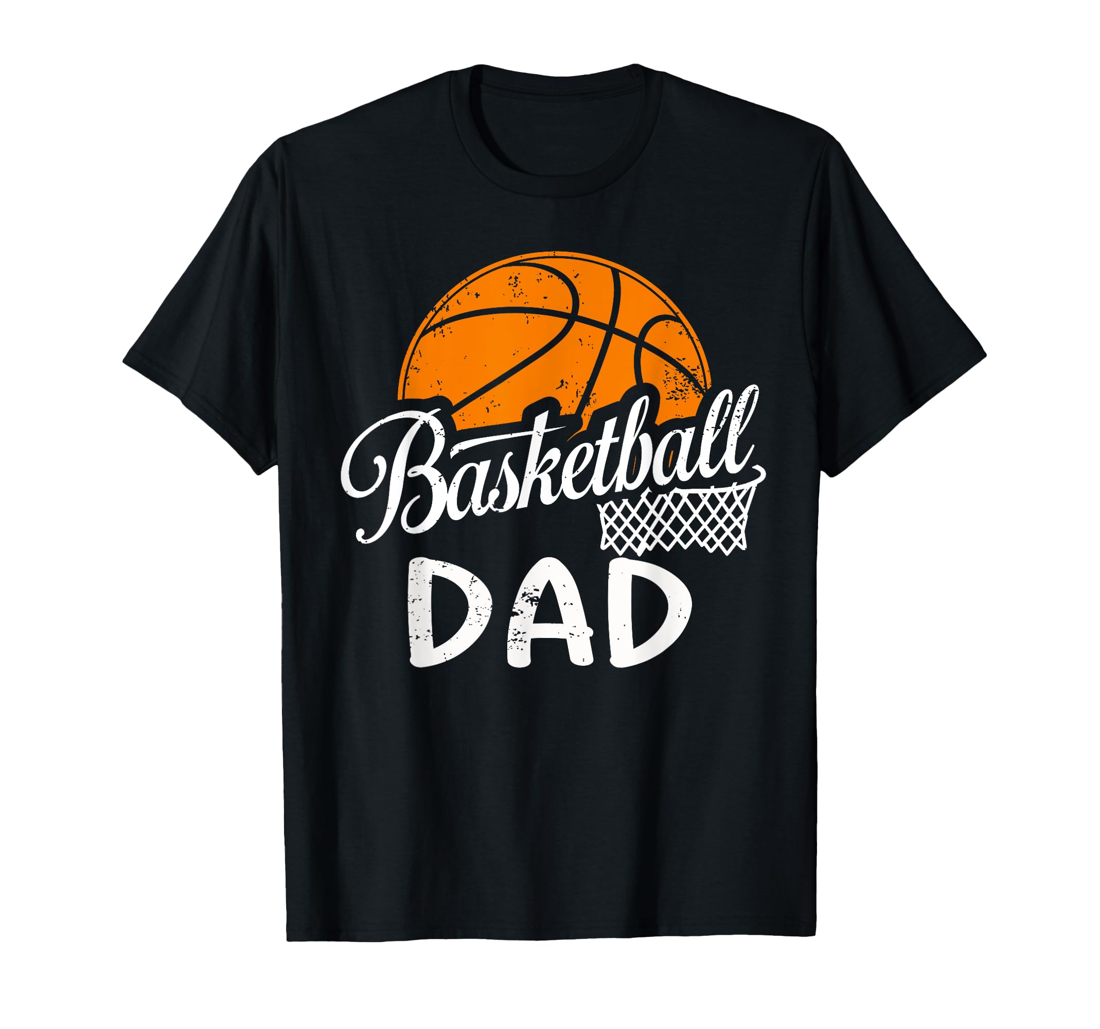 Mens Basketball Dad Basketball T-Shirt - Casual Everyday Wear for Adults - T-Shirt, Sweatshirt, Hoodie