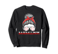 Baseball Mom Sweatshirt - Minimalist Print for Adults - T-Shirt, Sweatshirt, Hoodie