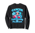 Cancer Bratcore Aesthetic Blue Y2K Sweatshirt - Trendy Graphic Men Women - T-Shirt, Sweatshirt, Hoodie