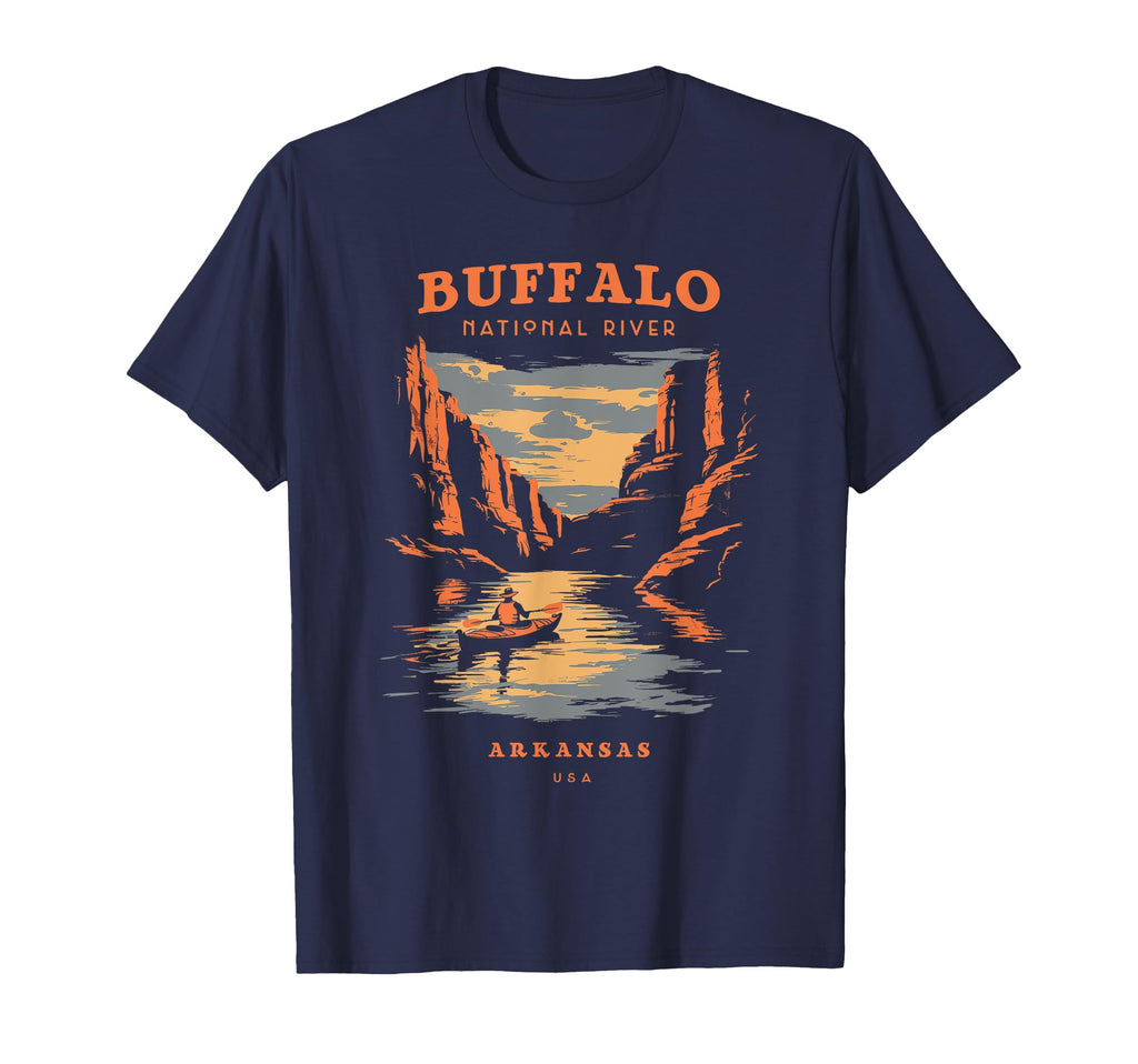 Buffalo National River Arkansas T-Shirt - Unique Graphic Unisex - T-Shirt, Sweatshirt, Hoodie