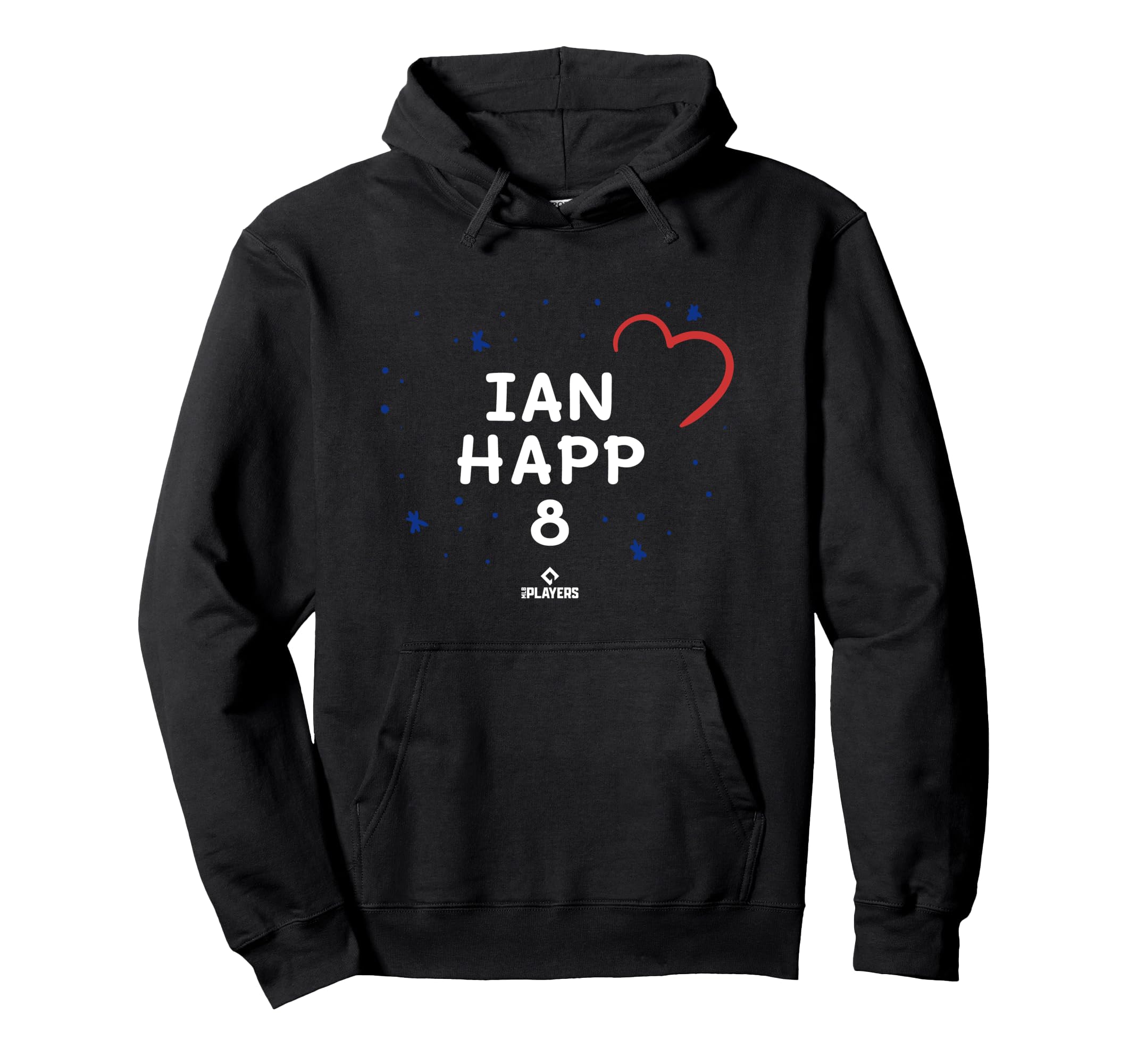 Ian Happ Heart Chicago Valentines Hoodie - Custom Art Print for Adults - T-Shirt, Sweatshirt, Hoodie