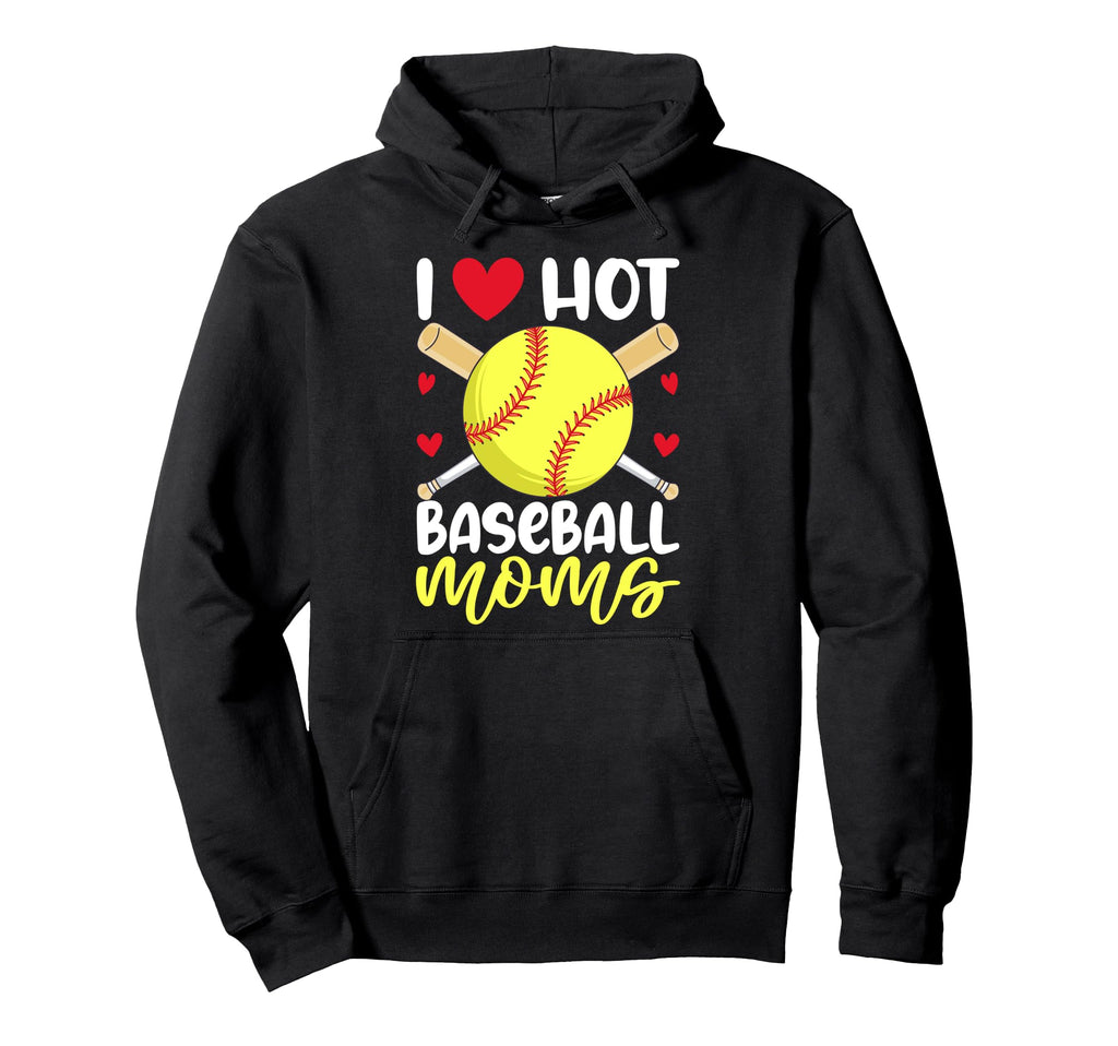 Colorful Baseball Inspired Moms Hoodie - Aesthetic Graphic Unisex - T-Shirt, Sweatshirt, Hoodie