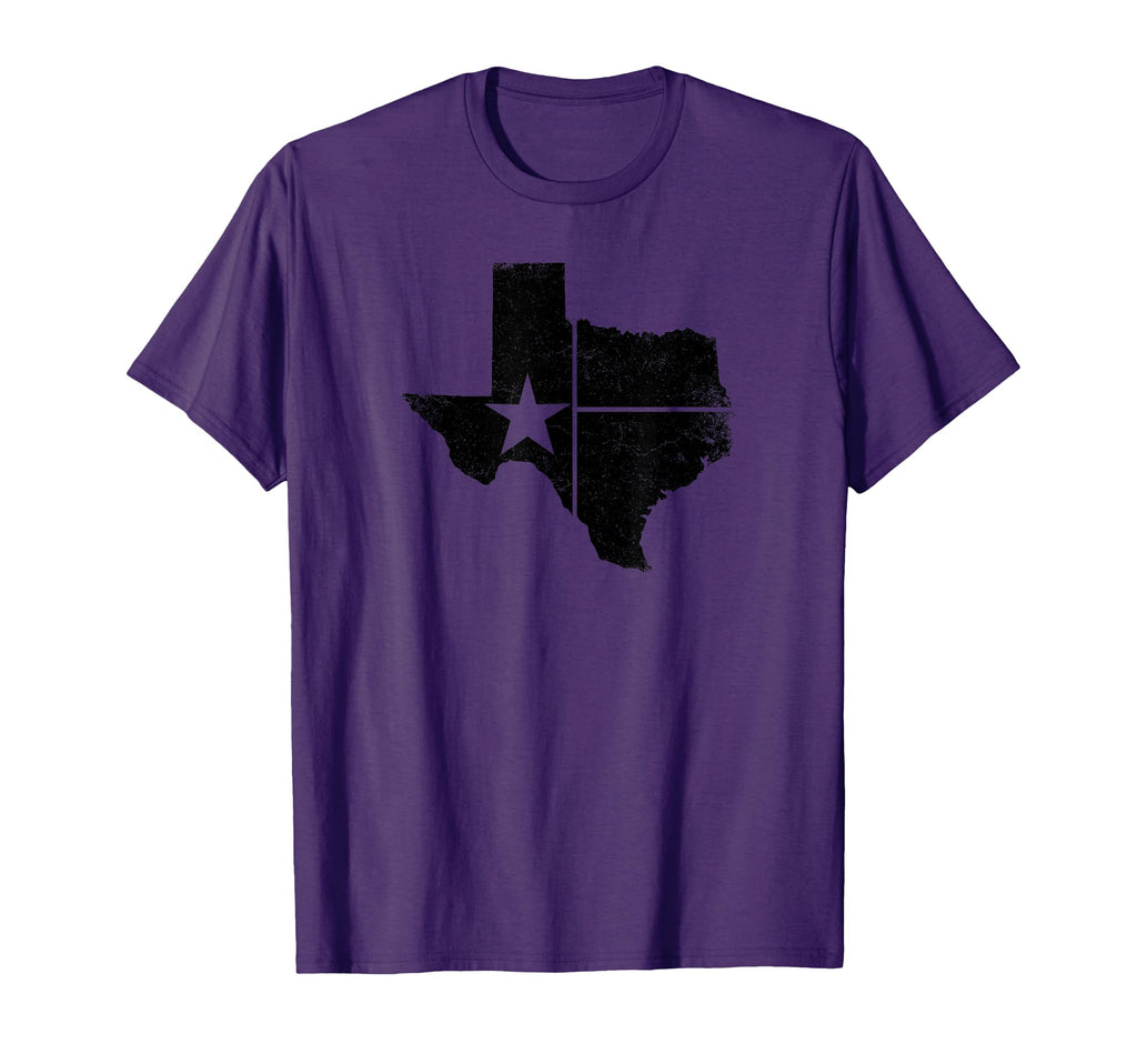 Distressed Texas State Flag Outline T-Shirt - Aesthetic Graphic Men Women - T-Shirt, Sweatshirt, Hoodie