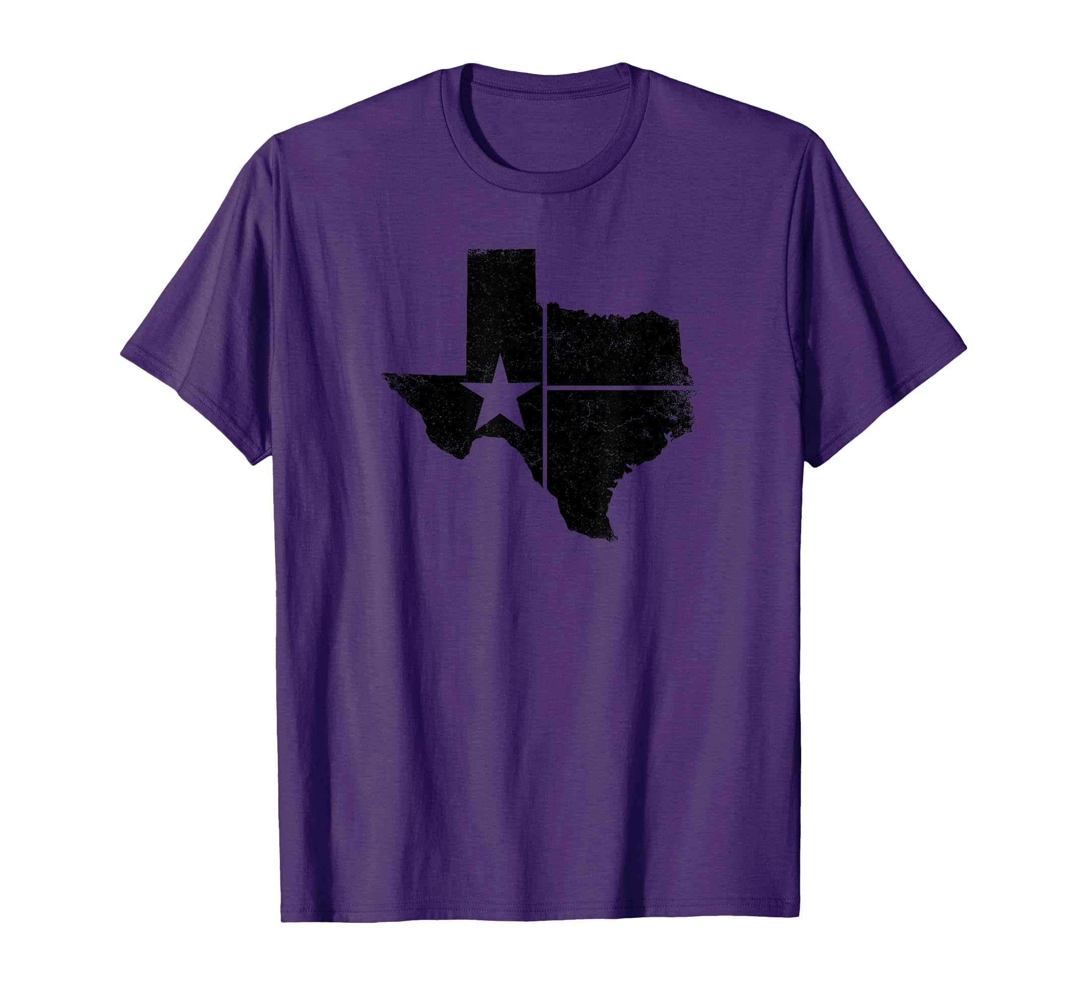 Distressed Texas State Flag Outline T-Shirt - Aesthetic Graphic Men Women - T-Shirt, Sweatshirt, Hoodie