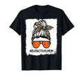 Bleached Basketball Mom Life Leopard T-Shirt - Fun Novelty Design Unisex - T-Shirt, Sweatshirt, Hoodie