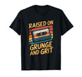 Grunge 90S Cassette Raised Grunge And T-Shirt - Custom Art Print Unisex - T-Shirt, Sweatshirt, Hoodie