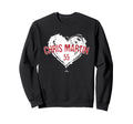 Distressed Heart Chris Martin Boston Sweatshirt - Graphic Print Men Women - T-Shirt, Sweatshirt, Hoodie
