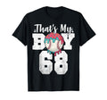 Thats My Baseball 68 Number Mom Dad T-Shirt - Custom Art Print for Adults - T-Shirt, Sweatshirt, Hoodie