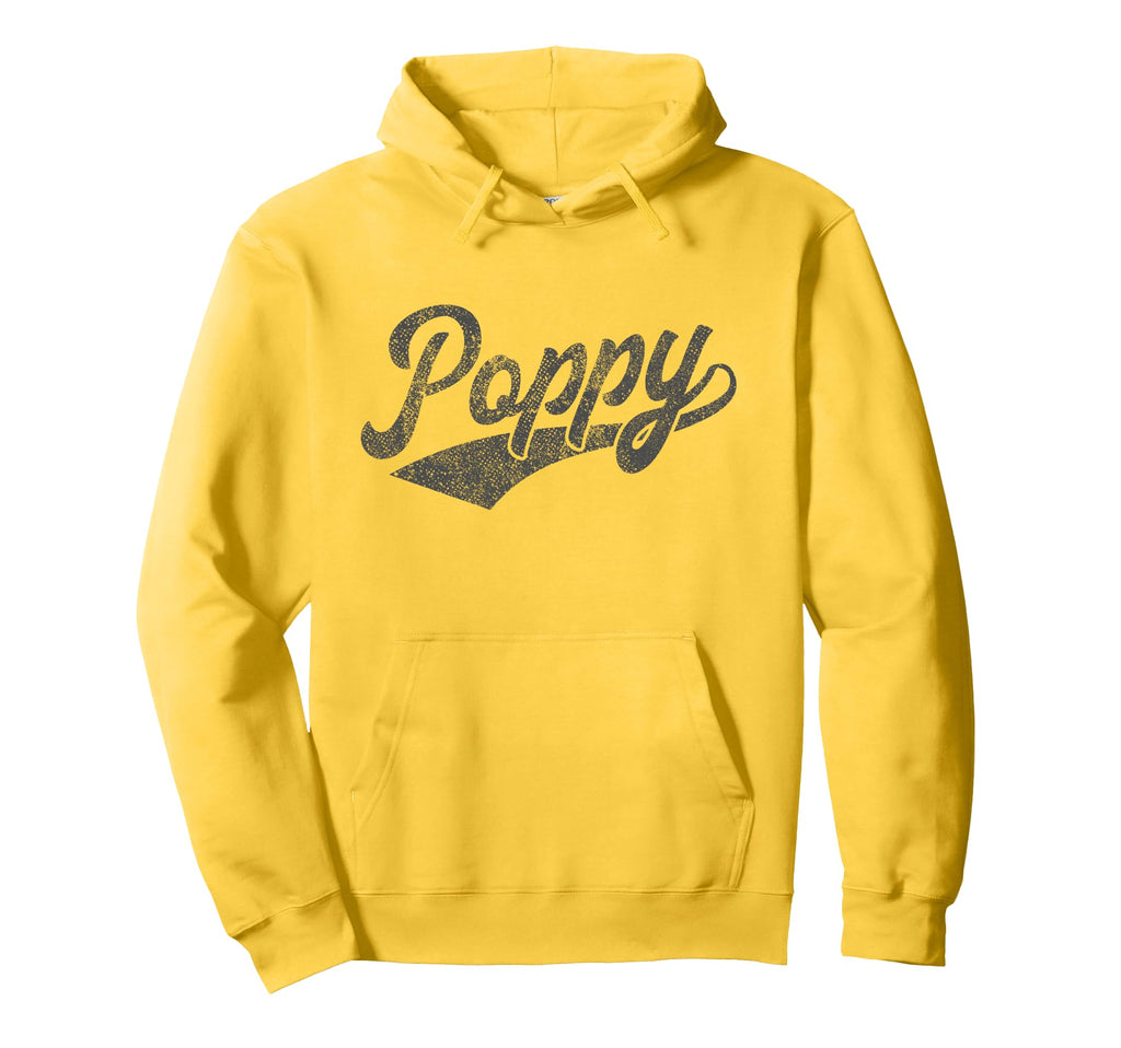 Poppy Funny Grandpa Grandad Fathers Day Hoodie - Novelty Apparel Unisex - T-Shirt, Sweatshirt, Hoodie