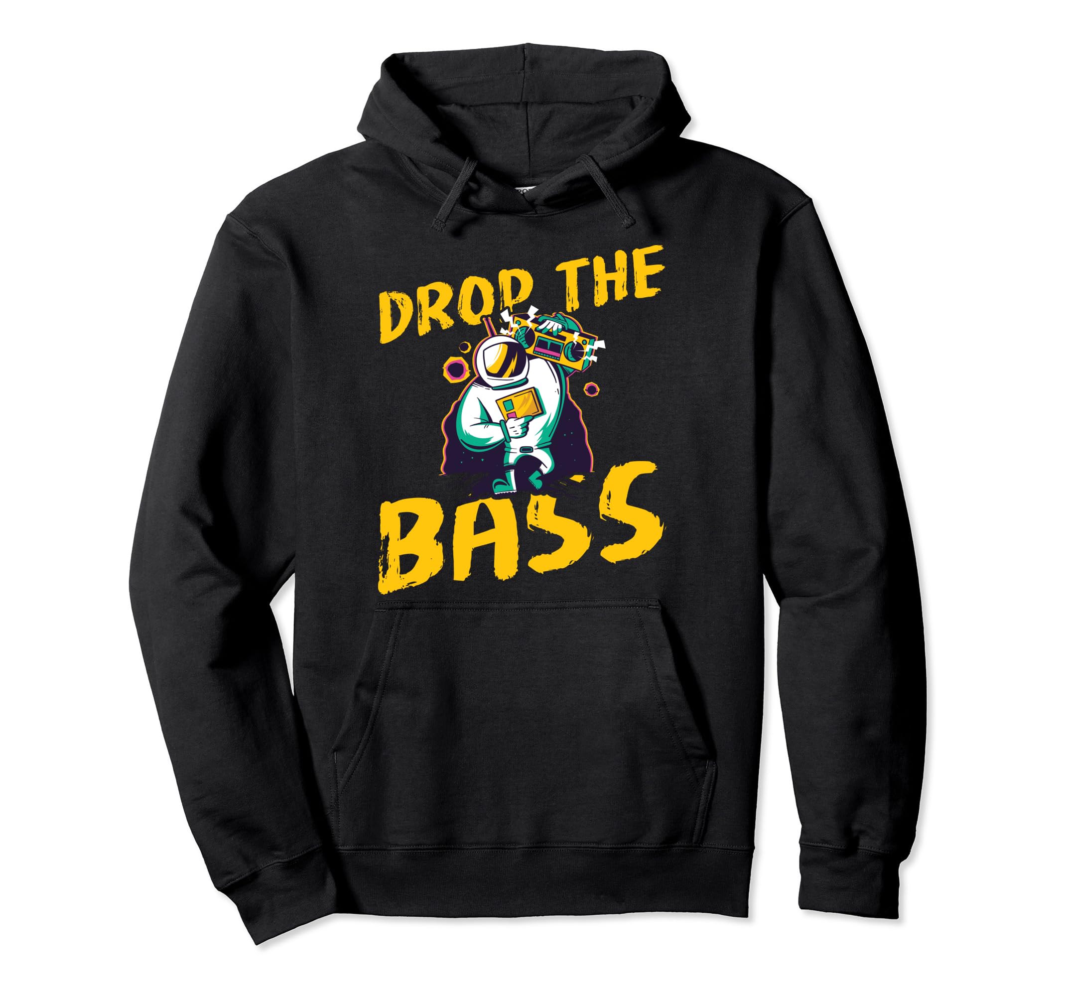 Boombox 80S Hip Hop Cassette Drop Bass Hoodie - Unique Graphic Unisex - T-Shirt, Sweatshirt, Hoodie