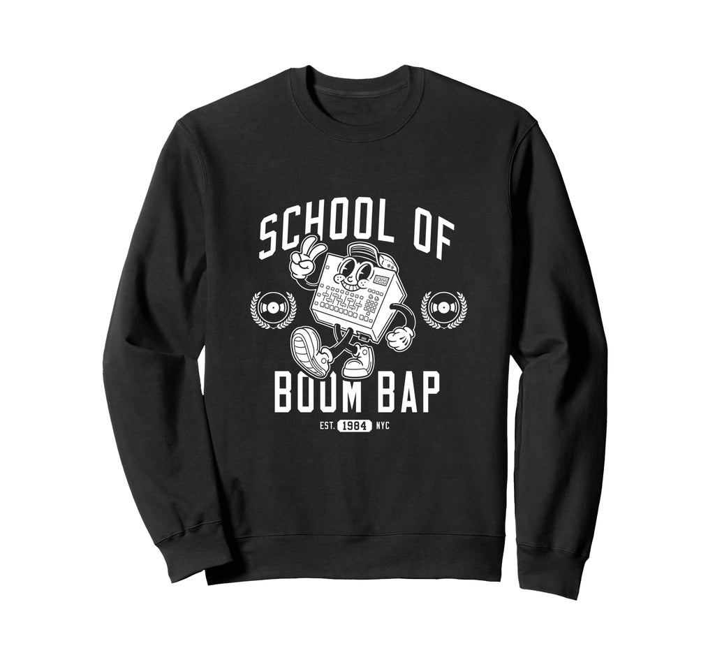 Old School Hip Hop Sampler Sweatshirt - Fun Novelty Design Men Women - T-Shirt, Sweatshirt, Hoodie